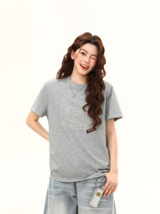 WILDAZI | Retro Pearl Rocking Horse Design Women T-Shirt