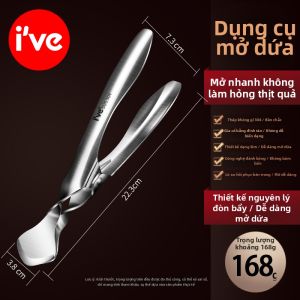 IVE | Dụng Cụ Mở Sầu Riêng Inox Dùng Cho Kinh Doanh