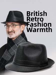BINGGU | New Winter Warm Gentlemen Hat