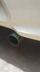 HKS Knalpot Racing Mobil Hi-Power Burntipe Suara Full Gahar Bass 3.5inc