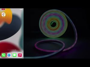 5V USB RGBIC Neon LED Strip WS2812 Fairy Dream Color RGB LED Neon Rope Lights with Bluetooth App and Remote For DIY Home Deocor
