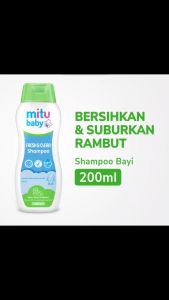 Mitu Baby Shampoo Fresh & Clean Sampo Bayi Natural ph Balanced