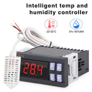 ZL-7801A Digital Temperature and Humidity Controller Incubator Controller for Incubator Climate Chamber Warehouse AC100 ~ 240V