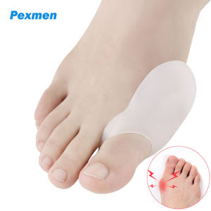 Miếng Dán Bảo Vệ Ngón Chân Cái Pexmen Gel Bunion Protector Soft Shield 2/4 Cái Giảm Đau Chân Do Ma Sát Và Áp Lực Chăm Sóc Bàn Chân Chỉnh Hình