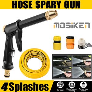 10-50M High Pressure Water Spray Gun PVC Garden Hose Nozzle Set Spray Gun For Car Wash