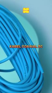 KITANI - Coaxial 3C+Plug -  25 Meter - Kabel Antena TV