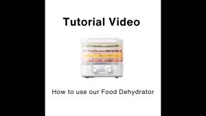 5 Layers Food Dehydrators Adjustable Fruit and Snack Dryer for Efficient Drying