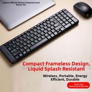 Logitech | Mini Office Use Waterproof Wireless Keyboard and Mouse Set