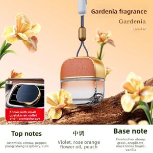 HELLOLEIBOO | Car Fragrance Hanging Ornament Interior High-end Lambskin Perfume Car Deodorant Long-lasting Subtle Scent Premium Aromatherapy
