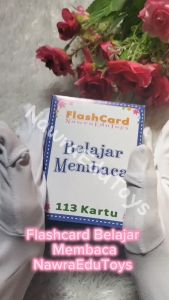 Flashcard Belajar MEMBACA SUKU KATA Huruf Abjad Alfabet Alphabet