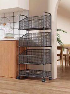 QINQI | Multifunctional Kitchen Trolley Organizer