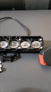 Promo Lampu Tembak LED Laser D2 D3 Transformer 6 Mata devil ice blue + saklar on on of Lampu Tembak SQL Driving Lampu Tembak Laser LED D3 SGL 6 Mata Putih Kuning