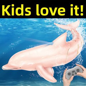 YILIXING | Remote Control Water Spraying Dolphin Toy