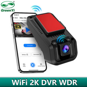 Camera Hành Trình Ô Tô 2K WiFi Full HD Với Điều Khiển Bằng Ứng Dụng Giám Sát Đỗ Xe 24/7 Tầm Nhìn Ban Đêm Ghi Hình Vòng Lặp Cho Tất Cả Các Loại Xe