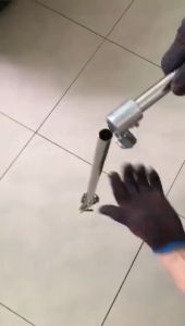 คีมจับงู อุปกรณ์จับงู Snake Tweezers Stick ไม้จับคีมจับงู พับเก็บได้ ที่จับงู งูตองพับได้ไม้จับงูสัตว์เลื้อย