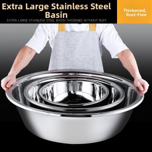 BAICHANG | Stainless Steel Large Multipurpose Basin