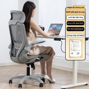 Ghế Văn Phòng Ergonomic Cho Việc Ngồi Dài Đời Thoải Mái