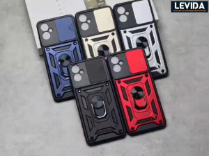 Samsung A06 5G Case Robot Ringstand Slide Kamera Samsung A06 5G