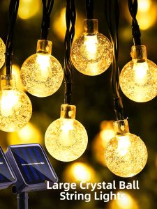BEAUTY IN THE LIGHT | Solar Powered Outdoor Home Decoration Atmosphere LED Light String