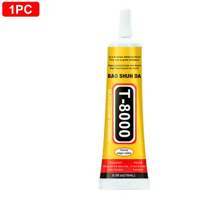 T8000 Precision Clear Glue Jewelry Rhinestones Shoe and Phone Repair DIY Adhesive Crystal Clothing Electronic Component Contact Adhesive T-8000 Sealant