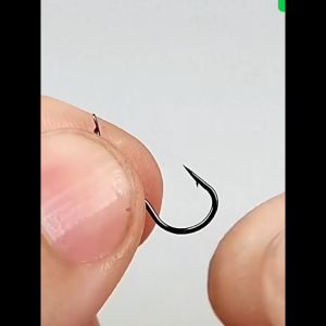 Kail Pancing Tajam Tampa Lobang Kail Pancing Anti Mocel 20 Pcs Flip Hook 1~10 Ikan Mas Ikan Nila Ikan Cere