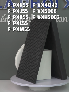 Màng lọc tương thích máy Panasonic F-PXH55 | F-PXJ55 | F-PXK55 | F-PXL55 | F-PXM55 | F-PXP55 | F-PXR55 | F-PXXS55 - Màng lọc không khí lọc bụi lọc mùi chất lượng cao