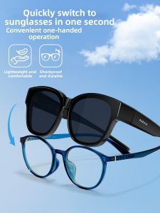 PARZIN | Polarized Sun Glasses for Children Who Wear Myopia Glasses