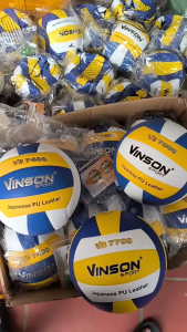 [Bách Hiền] Qủa Bóng Chuyền VB 770074007000 VINSONsport Mẫu Mới Da PU NHẬT (Tặng Kim + Lưới + Bơm)