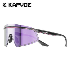 KAPVOE New Running Glasses Bicycle Cycling Sunglasses MTB Bike Racing Equipment Men Outdoor Sports Glasses UV400 Camping Eyewear