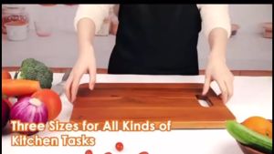 KBM Wood Cutting Board for Kitchen Wood Cutting Board for Chopping Meat Kitchen Wooden Chopping Board