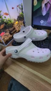 DÉP SỤC CROSS BAND CLASIC LIỀN KHỐI chuẩn xịn full box MÀU TRẮNG TẶNG 10 STIC