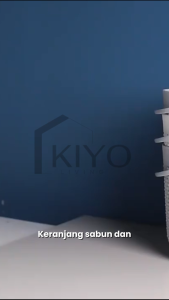 KIYO Keranjang Sabun Shampoo Mandi Serbaguna Multifungsi / Keranjang Organizer Estetik / Keranjang Plastik Penyimpanan Alat Mandi