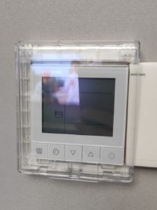 Touch Protection Air Conditioner Panel Cover Dustproof Switch Protector Cap Anti-fingerprint Cover Skin for Home Use