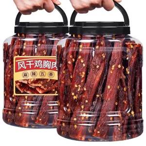 Low-fat Chewy Chicken Jerky Instant Snack