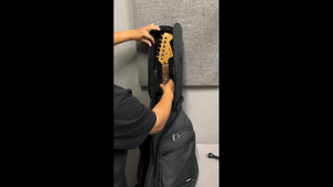 ROWA กระเป๋ากีต้าร์โปร่ง กีต้าร์ไฟฟ้า เบส สีดำ