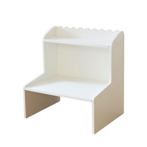 Simple Elevating Shelf Desk Storage