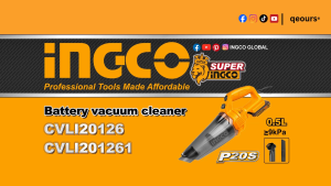 INGCO 20V CORDLESS VACUUM CLEANER | HANDHELD | CVLI20126 CVLI201261