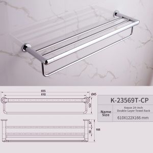 Kohler | Bathroom Accessories Set Towel Bar Towel Rack Toilet Brush Coat Hook