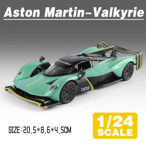LEO 1:24 Aston Martin Valkyrie Diecast Model Car Alloy Cars Toys Collection Gift For Kids Boy Girl