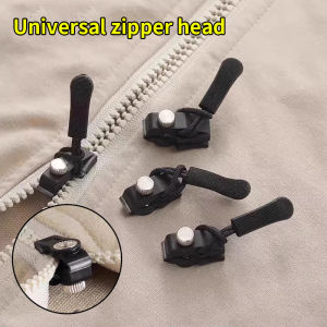 Universal Detachable Metal Zipper Slider Puller Detachable Instant Repair Kit DIY Replacement Lever Locks for Clothing Luggage