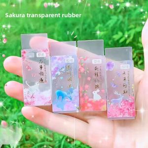 gumahus | Clean & Creative Transparent Eraser for Students