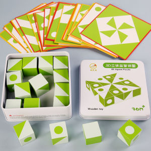 Educational Portable 3D Puzzle Blocks