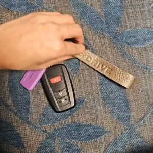 Costal Genuine Leather Long Key Holder / Key Fob / Key Chain