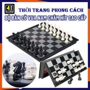 Bộ Đồ Chơi Cờ Vua Quốc Tế - Bàn Cờ Vua Nam Châm Cao Cấp 13cm - Đồ Chơi Trí Tuệ Xả Stress Giải Trí Thông Minh