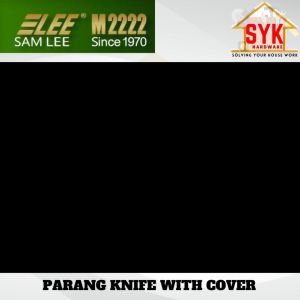 SYK Samlee Knife With Cover Outdoor Gardening Tools Steel Knife Pisau Potong Pokok Kayu Akar Pisau Kebun