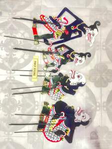 Wayang kertas PAKET 5 Wayang 6 Wayang dan GUNUNGAN
