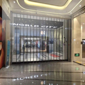 Magnetic Thermal Insulation Transparent Door Curtain