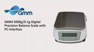 GMM 5000g/0.1g Digital Precision Balance Counting Scale