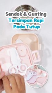 Marcus & Marcus Travel Feeding Set - Peralatan Makan Anak