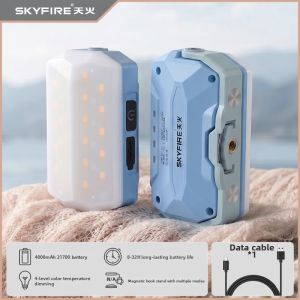 SKY FIRE | Long-lasting Portable Rechargeable Magnetic Camp Lamp